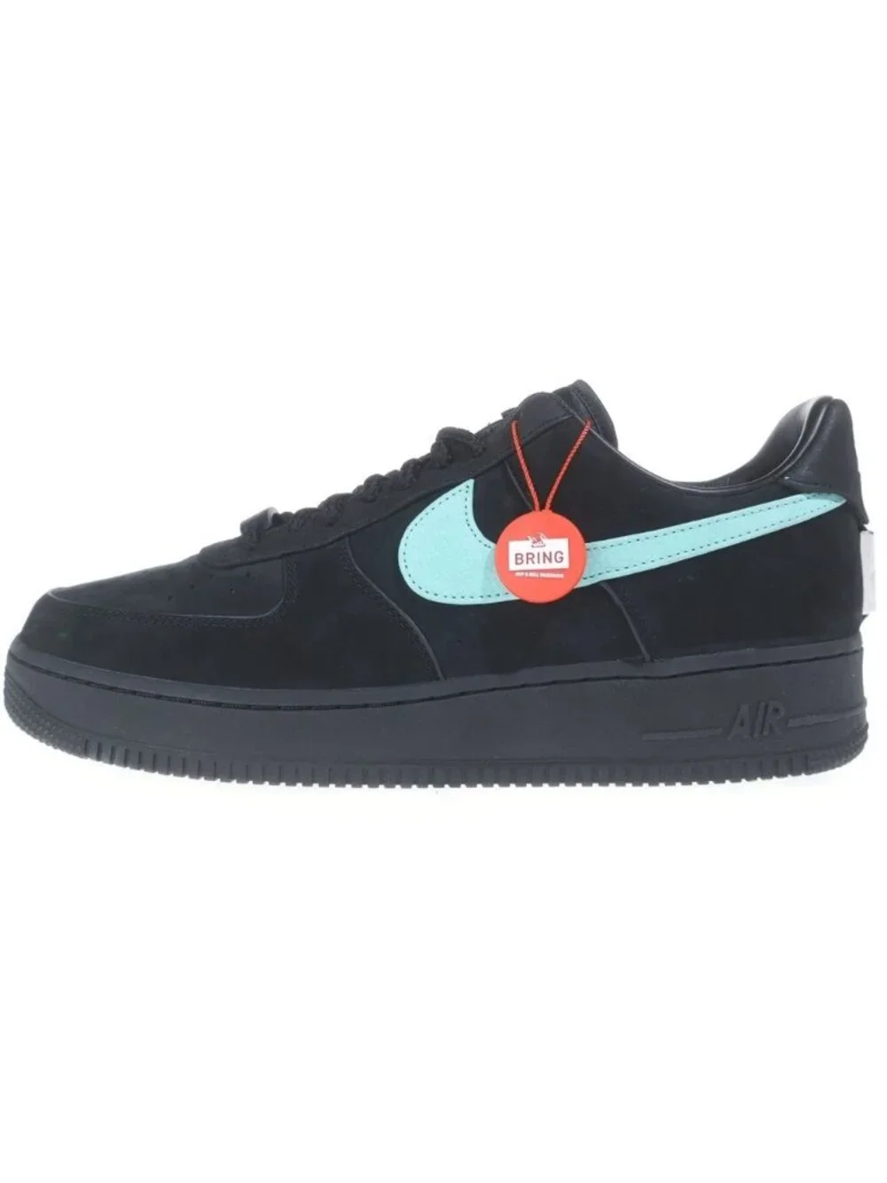 Tiffany & Co Nike Xtiffany Air Force 1 Low Cut Sneakers Black Cobalt Blue